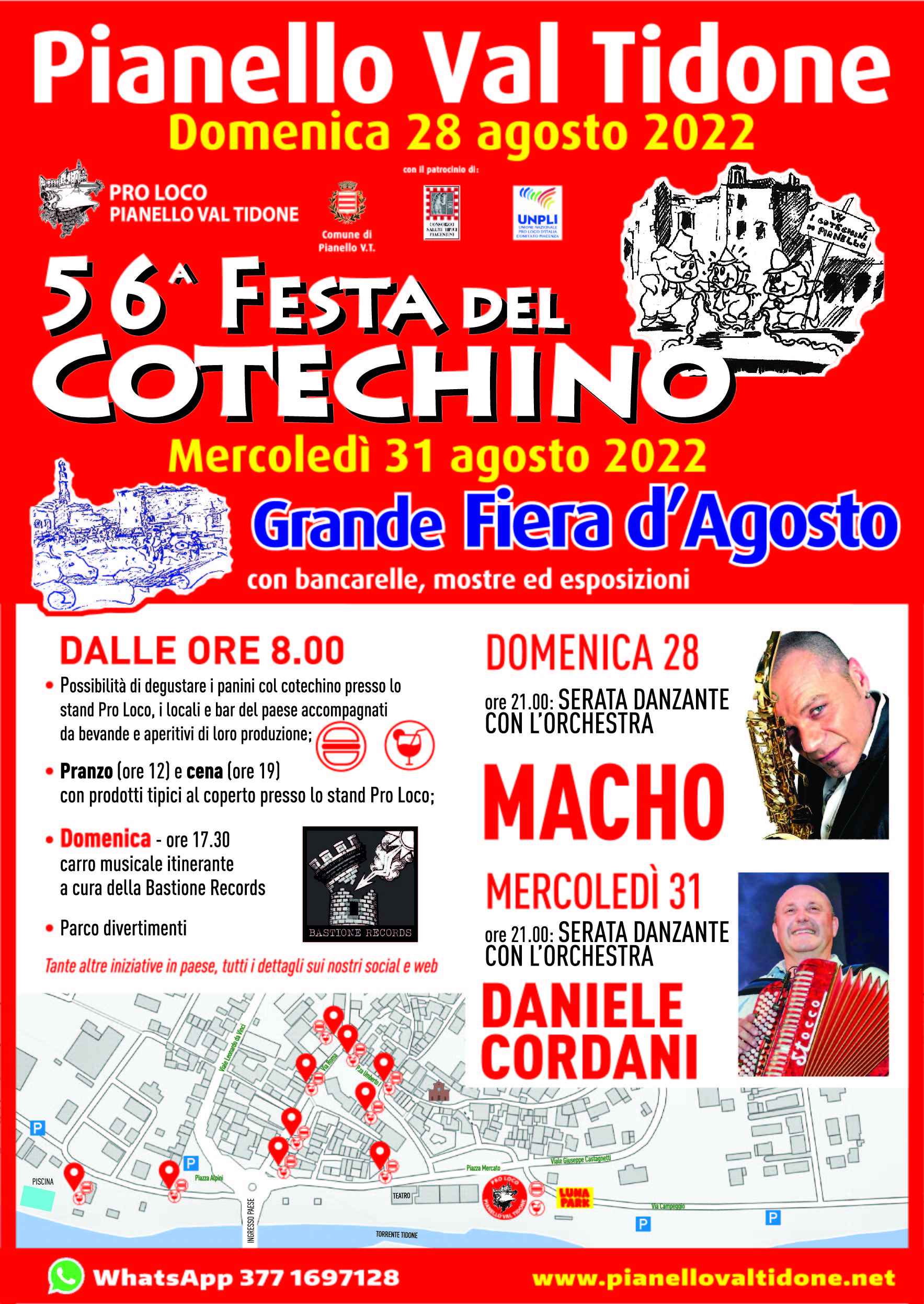 56^ Festa del Cotechino e Grande Fiera a Pianello Val Tidone