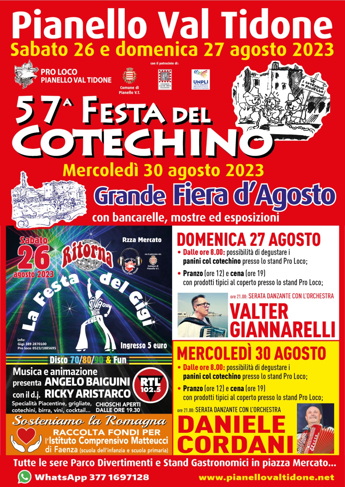 Festa del Cotechino Pianello Val Tidone 2023
