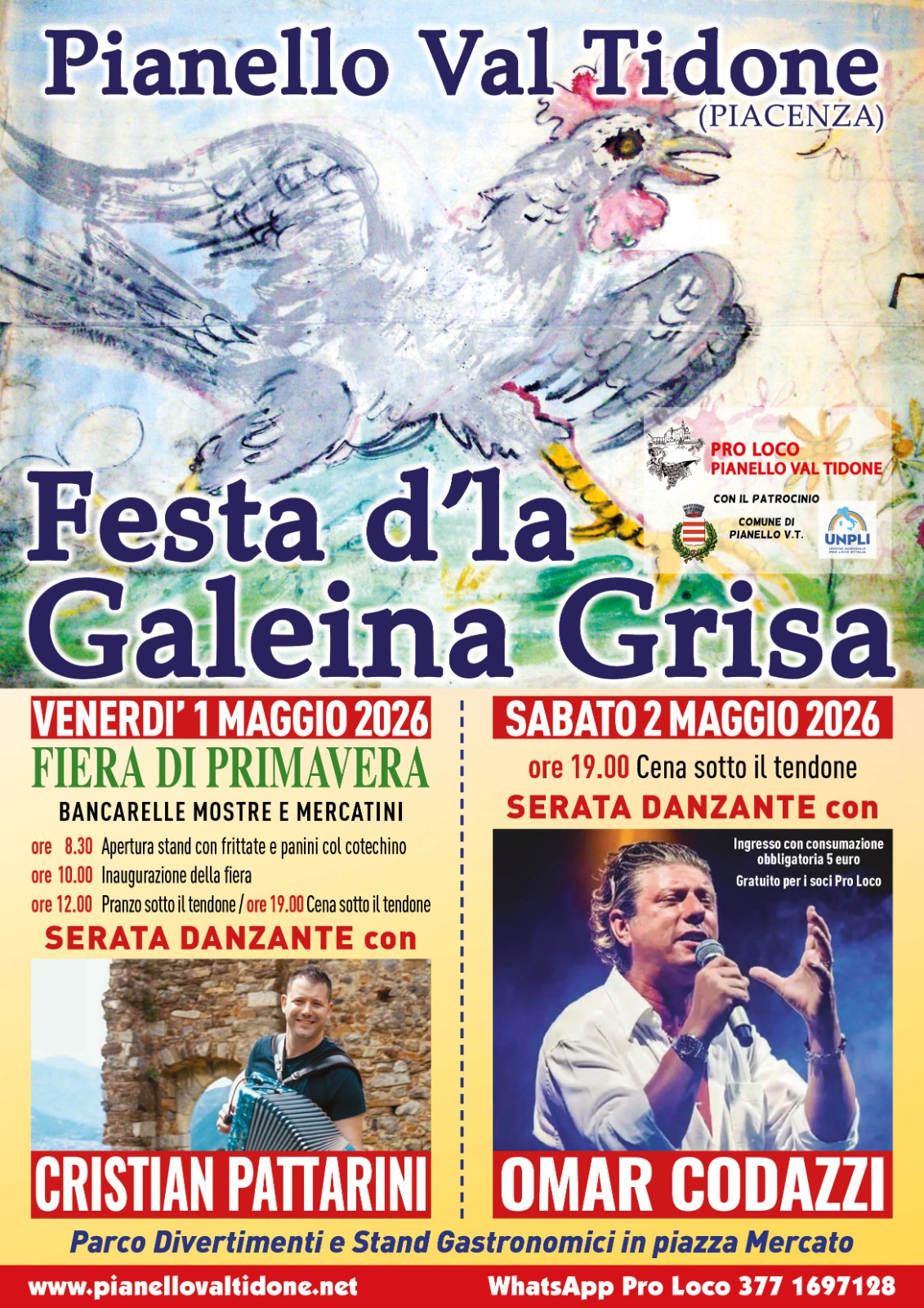 Locandina Festa d'la Galeina Grisa 2026