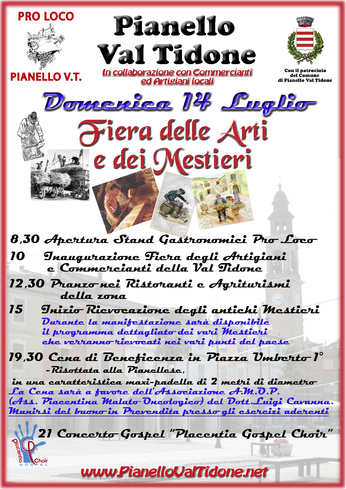 Fiera delle Arti e dei Mestieri - 14 Luglio 2013 - Pianello Val Tidone (Piacenza)